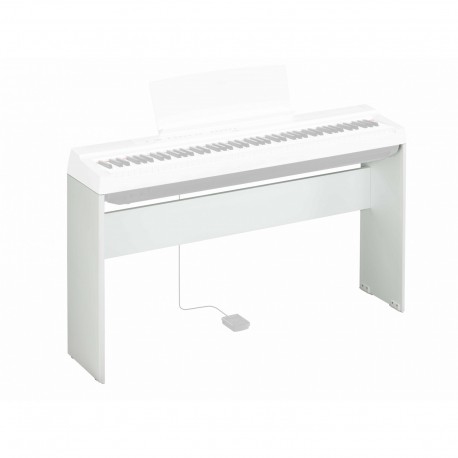 Yamaha L-125WH - Stand bois blanc pour piano numérique type P125WH