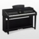 Yamaha CVP701PE - Piano numérique arrangeur noir laqué avec meuble