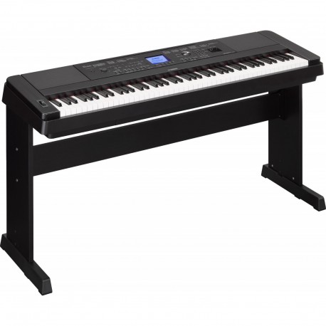 Yamaha DGX660B - Clavier arrangeur noir avec 88 notes toucher lourd