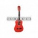 Miguel Almeria PS500043 - Guitare classique 3/4 rouge