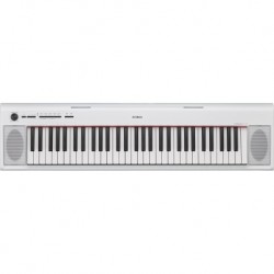 Yamaha NP-12WH - Piano numérique portable blanc à 61 touches dynamiques