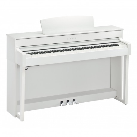 Yamaha CLP-645WH - Piano numérique blanc touches bois