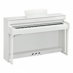 Yamaha CLP-635WH - Piano numérique blanc avec meuble