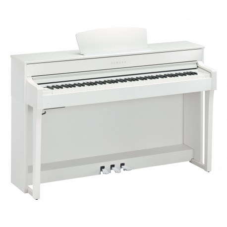 Yamaha CLP-635WH - Piano numérique blanc avec meuble