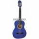 Miguel Almeria PS500045 - Guitare classique 3/4 bleu