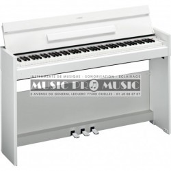 EXPOSITION - Yamaha YDP-S52WH - Piano numérique blanc satiné avec meuble