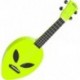 Mahalo MC1ALNGN - Ukulele soprano Alien Neon Green + housse