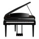 Yamaha CLP-795GP - Piano numérique Premium meuble à queue noir laqué