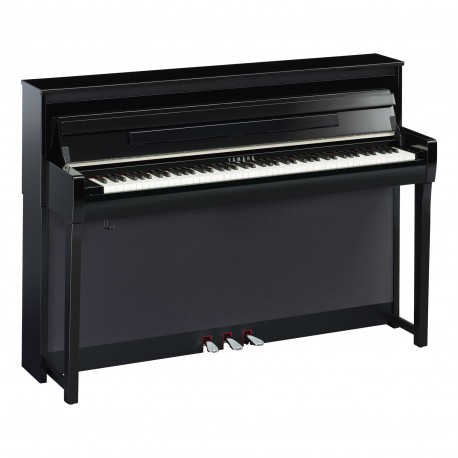 Yamaha CLP-785PE - Piano numérique Premium meuble droit noir laqué