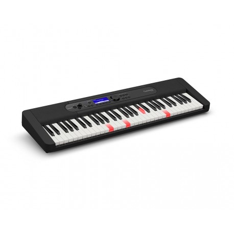 Casio LK-S450 - Clavier 61 touches dynamiques blanc avec sonorités de claviers vintages