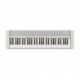 Casio CT-S1WE - Clavier 61 touches dynamiques blanc avec sonorités de claviers vintages