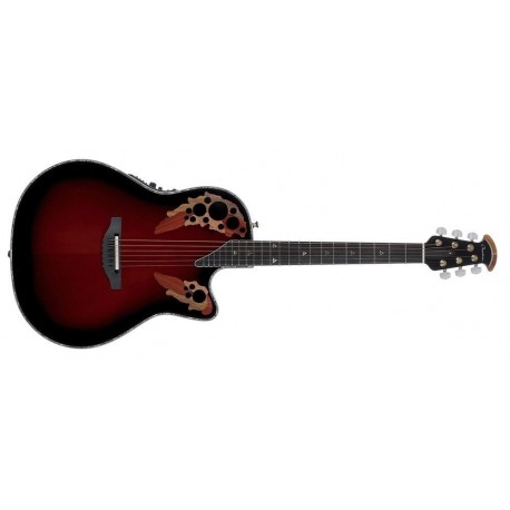 Ovation C2078LX-BCB - Guitare élect.acoustique Custom Elite LX USA Deep Contour Cutaway