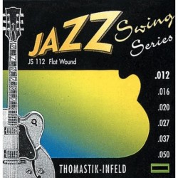Thomastik-Infeld 676727 - Corde guitare électrique Jazz Swing Series Flat Wound Jeu