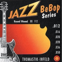 Thomastik-Infeld 676817 - Corde guitare électrique Jazz BeBop Series Nickel Round Wound Jeu