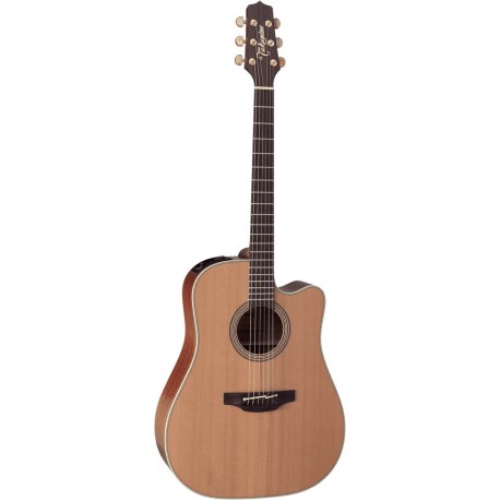 Takamine EN10C - Guitare électro-acoustique Dreadnought Cutaway Electro avec étui