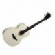 Lâg LE19-IV1A - Guitare acoustique auditorium Ivo Art Deco Limited Edition finition ivoire