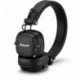 Marshall MAJORIIIBT-BK - Casque bluetooth noir 3eme génération