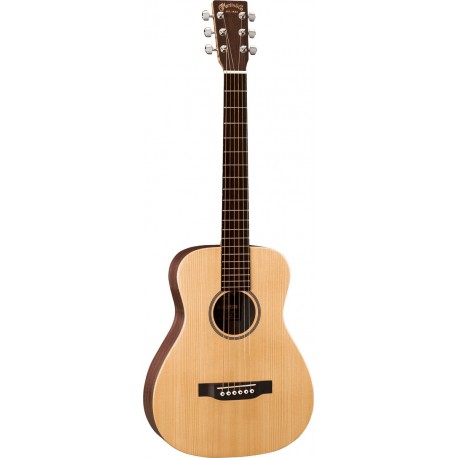 Martin LX1E - Guitare electro-acoustique Little Martin Epicéa Sitka/Acajou HPL avec housse