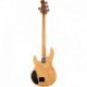 Musicman RAYHH-NT-RMM-B-C - Basse electrique StingRay4 Special HH Classic Natural active manche érable torréfié avec étui