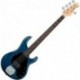 Sterling by Music Man RAY5-TBLS-R1 - Basse electrique active SUB StingRay5 Transparent Blue Satin
