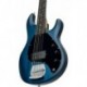 Sterling by Music Man RAY5-TBLS-R1 - Basse electrique active SUB StingRay5 Transparent Blue Satin