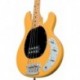 Sterling by Music Man RAY24CA-BSC-M1 - Basse electrique active Stingray Classic Butterscotch manche érable corps acajou