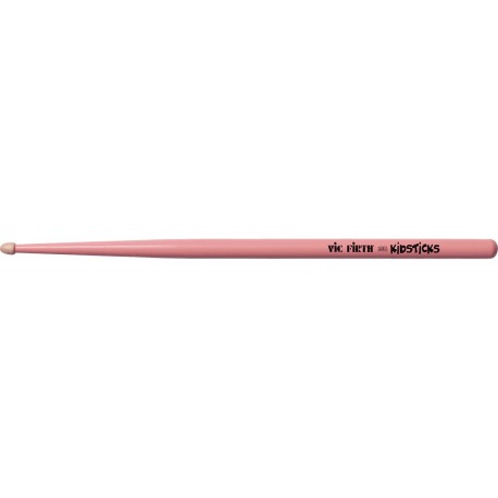 Vic Firth KIDSPINK - Baguettes Hickory Rose pour enfant L33cm