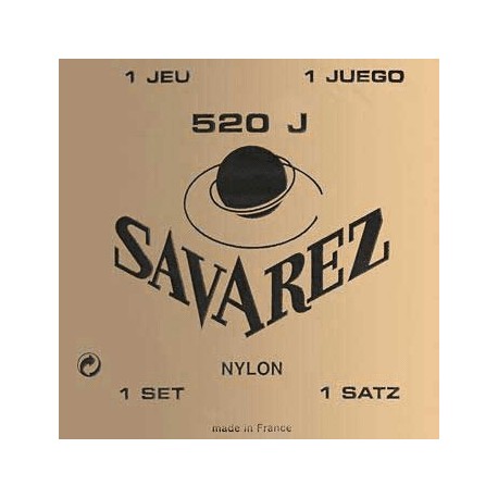 Savarez 520J - Jeu de cordes Tension tres forte pour guitare classique