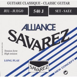 Savarez 540J - Jeu de cordes Alliance HT Classic Tension tres forte pour guitare classique