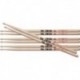 Vic Firth P5A.3-P5A.1 - Pack de 3 paires de baguettes American Hickory 5A + 1 offerte