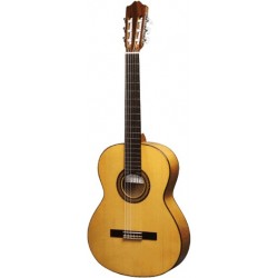 Cuenca 30-F - Guitare classique 4/4 type Flamenco table epicea massif fond et eclisses Sycomore