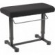 K&M 14081 - Banquette Hydrolique noire assise noire tissu