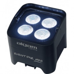 Algam Lighting EVENTPAR-MINI - Par à Leds 4x10w RGBW sur batterie et mode sans fil