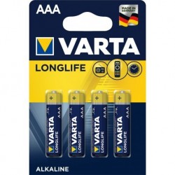 Varta LR03 - Pile 1.5V AAA par 4 sous blister