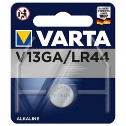 Varta V13GA - Pile LR44 à l'unité sous blister
