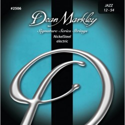 Dean Markley 2555 - Jeu de cordes Blue Steel Jazz 12-54 pour guitare électrique