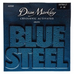 Dean Markley 2550 - Jeu de cordes Blue Steel XL 8-38 pour guitare électrique