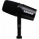 Shure MV7-K - Micro dynamique de podcast hybride USB+XLR