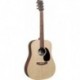 Martin D-X2E-MAHOGANY - Guitare Dreadnought Epicéa/Acajou HPL