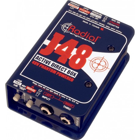 Radial Engineering J48 - Boites de direct D.I. active