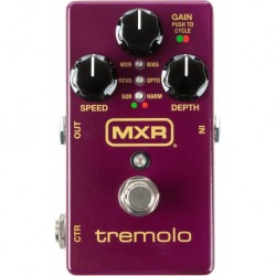 MXR M305 - Pédale d’effets à modulation multi Trémolo pour guitare