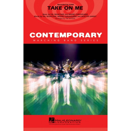 Magne Furuholmne/Morton Harket/Pal Waaktaar - Take On Me - Marching Band - Score + Parties