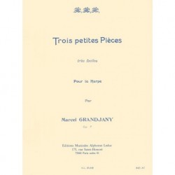 Marcel Grandjany - Trois Petites Pièces - Harp - Recueil
