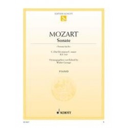 Wolfgang Amadeus Mozart - Sonate C Kv545 - Piano - Recueil