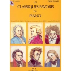 Les Classiques favoris Vol.débutants - Piano - Recueil