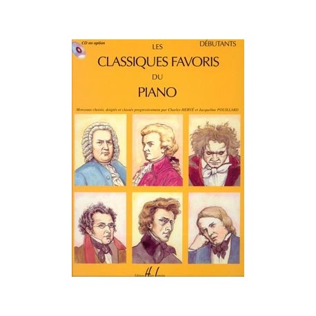 Les Classiques favoris Vol.débutants - Piano - Recueil