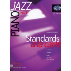 P. Fourquet - Piano Jazz: Standards à la Carte 2 - Piano - Recueil + CD