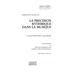Edith Lejet - La Precision Rythmique - Percussion - Recueil