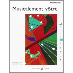 Jean-Clément Jollet - Musicalement Votre Volume 3 - Solfege - Recueil