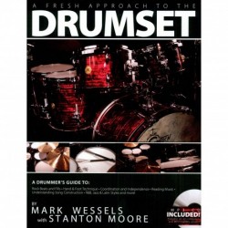Mark Wessels - A Fresh Approach To The Drumset - Batterie - Recueil + CD